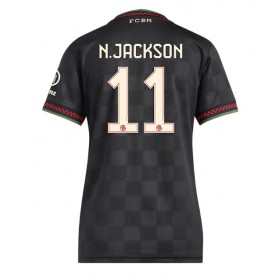Bayern Munich Nicolas Jackson #11 Tredje skjorte til dame 2025-26 Kortermet
